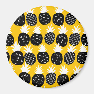 Svart ananas magnet