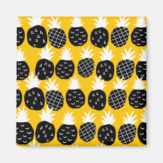 Svart ananas magnet