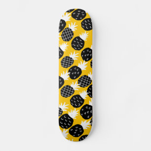 Svart ananas mini skateboard bräda 18,5 cm