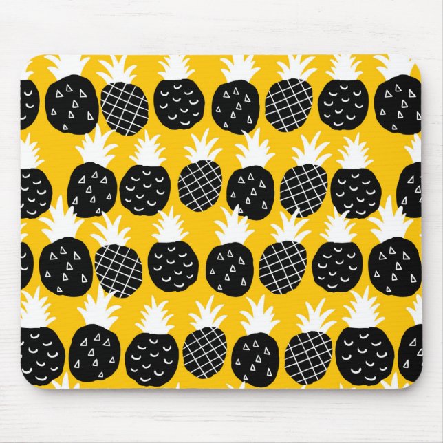 Svart ananas musmatta (Framsidan)