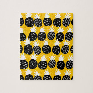 Svart ananas pussel