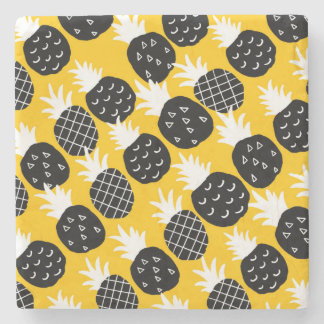 Svart ananas stenunderlägg
