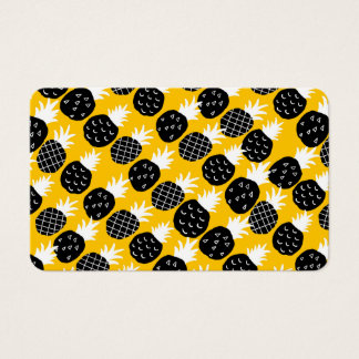 Svart ananas visitkort