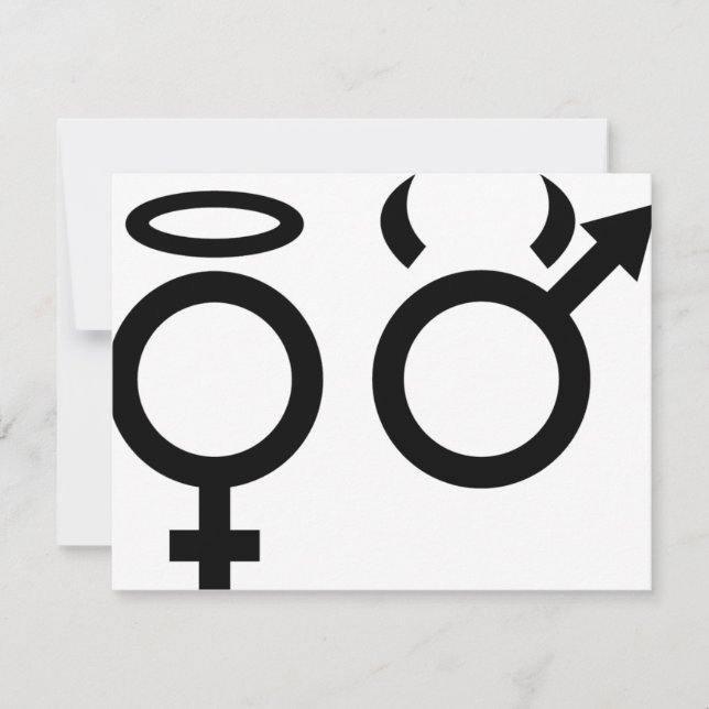 Svart ängel och djävulen ikon (Framsida)