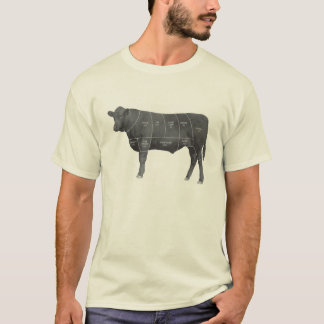Svart Angus Tee Shirt