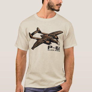 Svart änka P-61 T Shirt