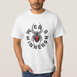 Svart Änka Syndare Gothic Design T Shirt