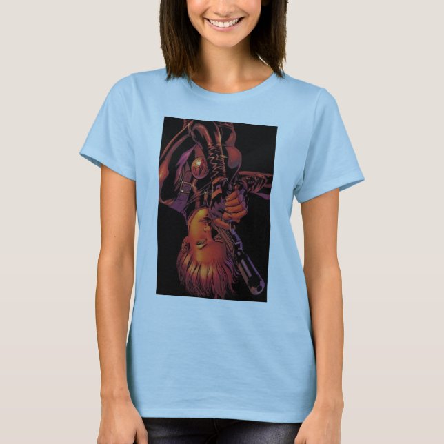 Svart änka t-shirt (Framsida)