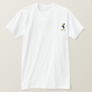 Svart Anka T-shirt - Lustig Tecknad Dee