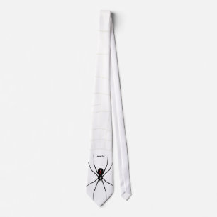 Svart änkadesign slips