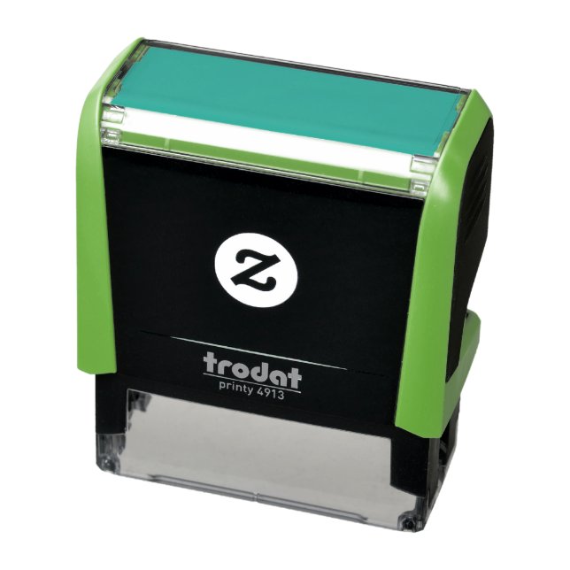 Svart Anpassade gör din egen Självfärgande Stämpel (Produkt)