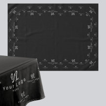 Svart Anpassningsbar Business Logotyp Trade show V