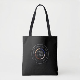 Svart anpassningsbar-Logotyp, kampanjavgift, Tote  Tygkasse