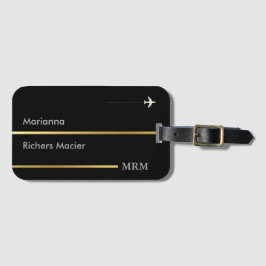 svart anpassningsbar på världsmarknaden bagagebricka