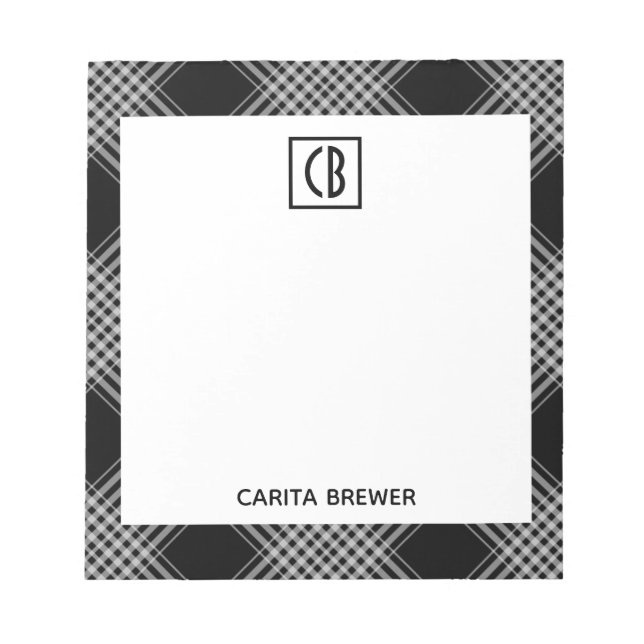 Svart-Anteckningsblock Anteckningsblock (Framsida)