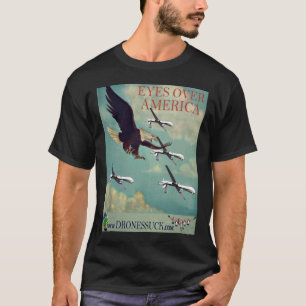 Svart Anti-surr för klassiker T-tröja T Shirt