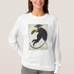 Svart apa tee shirt