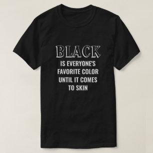 Svart är allas favoriter Färg T-Shirt