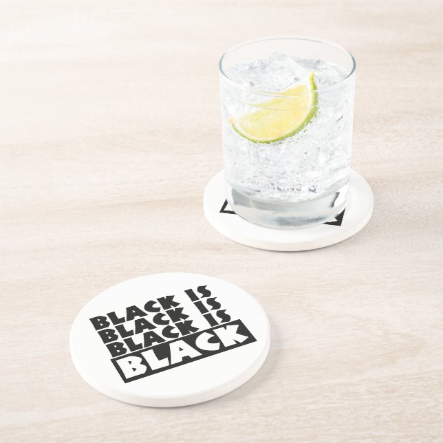 Svart är svart underlägg (Sidan)