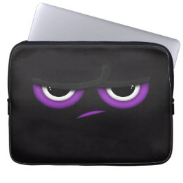 Svart arg Ninja Laptop Fodral