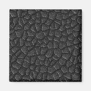 Svart asfaltdesign magnet