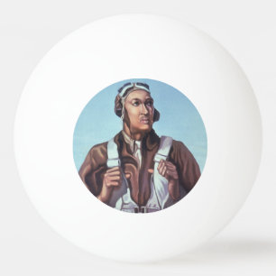 Svart Aviators: U.S. WW2 Militär Fighting Service Pingisboll