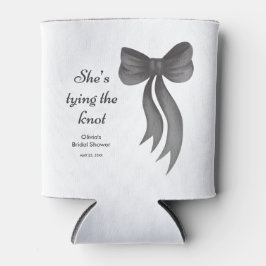 Svart båge Hon knyter knuten Bröllopsfest