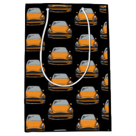 Svart bakgrund för Fordon--solskenan i orange