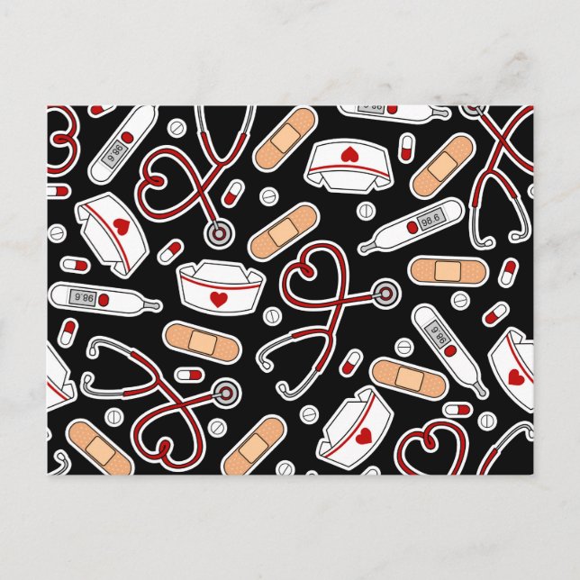 Svart bakgrund för utskrift i Kärlek Vykort (Framsida)