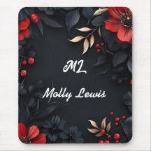 Svart bakgrund med blommigtens dekoration