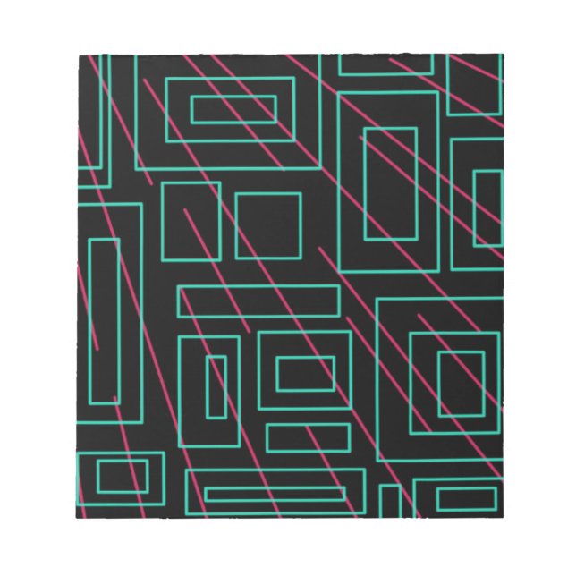 svart bakgrundsdesign anteckningsblock (Framsida)