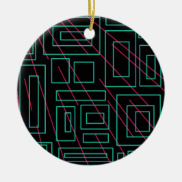 svart bakgrundsdesign julgransprydnad keramik