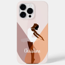 Svart ballerinabaddransljust rosa Case-Mate