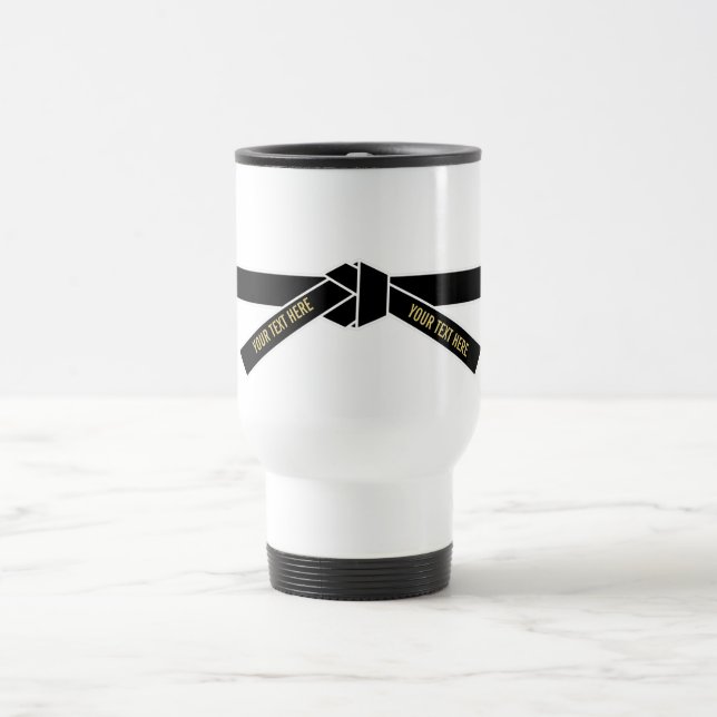 Svart Bälte (Kuro-obi) Resemugg (Center)