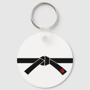 Svart Bälte, martialkonst 黒 帯, 武 道 Nyckelring