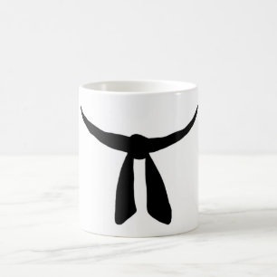 Svart bälteparty kaffemugg