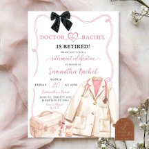 Svart band läkare pensionsfest