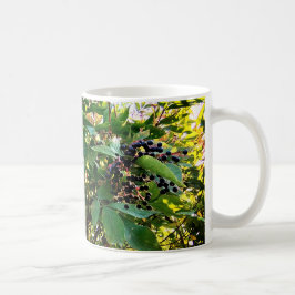 Svart bär kaffemugg