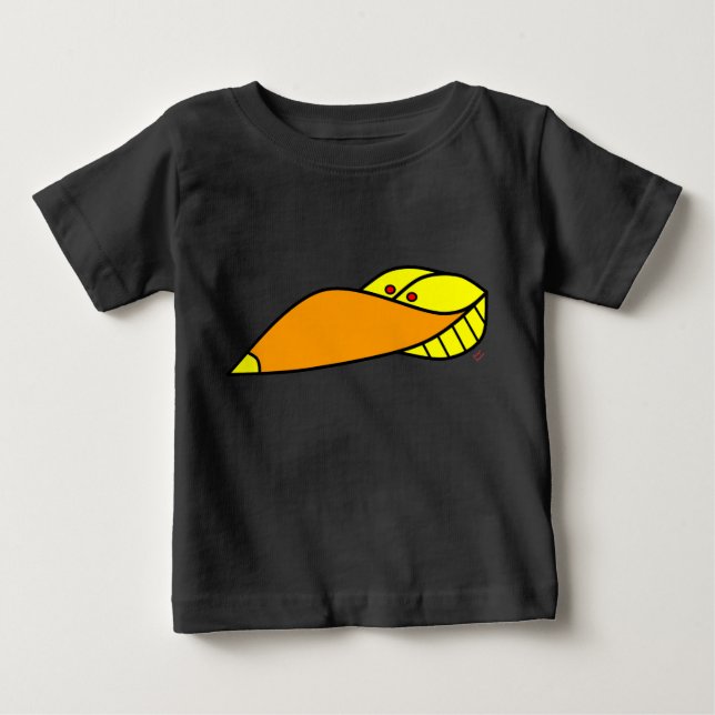 Svart barntröja t-shirt (Framsida)