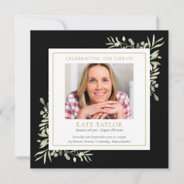 Svart begravningsprogram