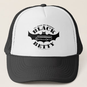 Svart Betty besättninglock Truckerkeps