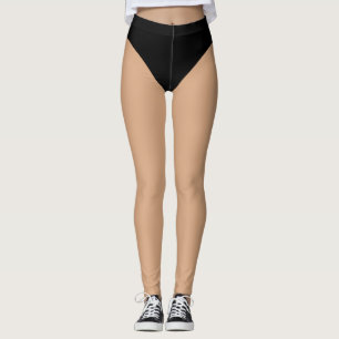 Svart bikini leggings