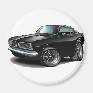 Svart bil 1967-69 för Barracuda Magnet