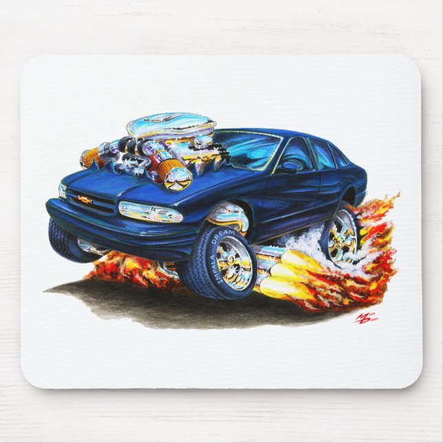 Svart bil 1994-96 för Impala Musmatta (Framsidan)
