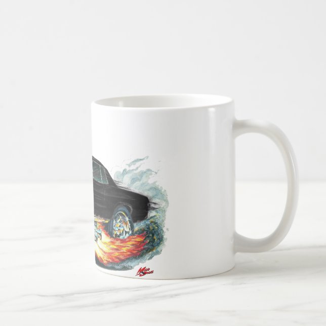 Svart bil för 1965 GTO Kaffemugg (Höger)