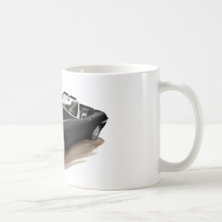 Svart bil för jaguar XKE Kaffemugg