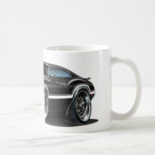 Svart bil för Olds Cutlass 442 Kaffemugg
