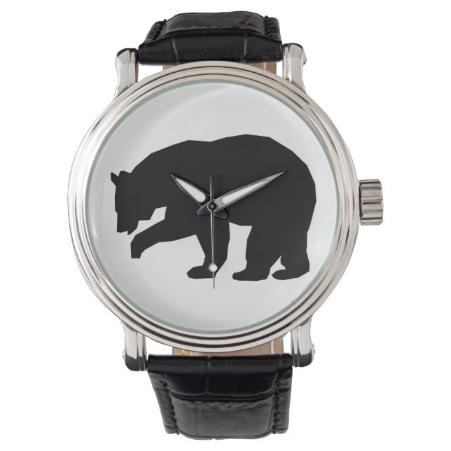SVART BJÖRN ARMBANDSUR (Framsida)