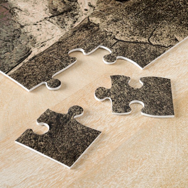 Svart björn (original- konstverk) pussel (Sidan)