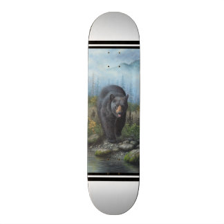 Svart björn skateboard bräda 21,5 cm